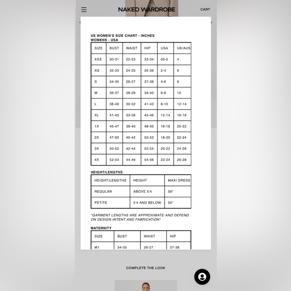 Naked Wardrobe Pattern Suiting Double Breasted Bl… - image 12